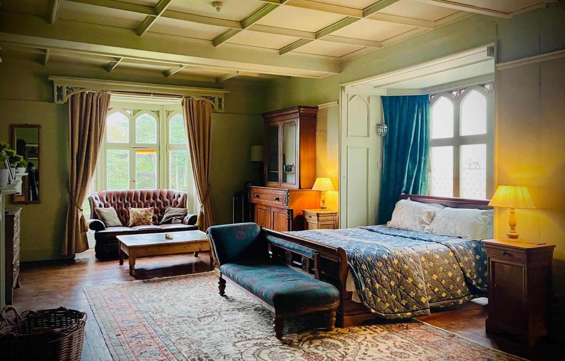Llanerchydol Hall Suites Welshpool Exterior foto